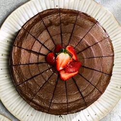 Vegan Chocolate Fudge Cake