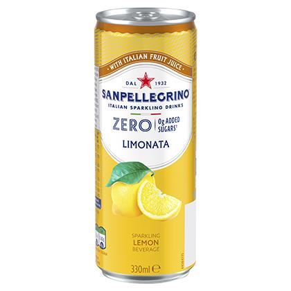Sanpellegrino Zero Lemon Can (Case of 12)
