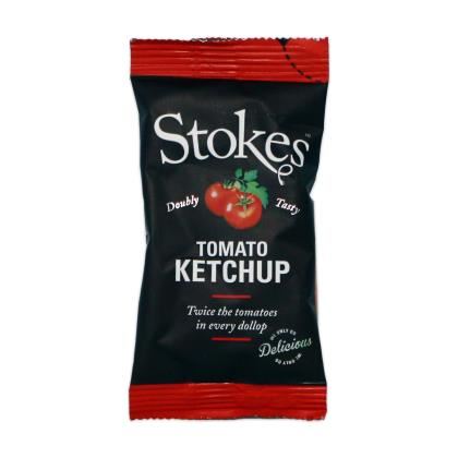Stokes Real Tomato Ketchup Sachets (Case of 80)