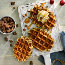 Cooldelight Vegan Belgian Waffles (Case of 20)