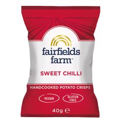 Fairfields Sweet Chilli Hand Cooked Crisps (Case of 36)