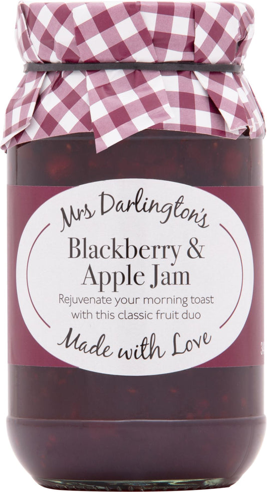 DARLINGTON'S Blackberry & Apple Jam 340g - 1 Case