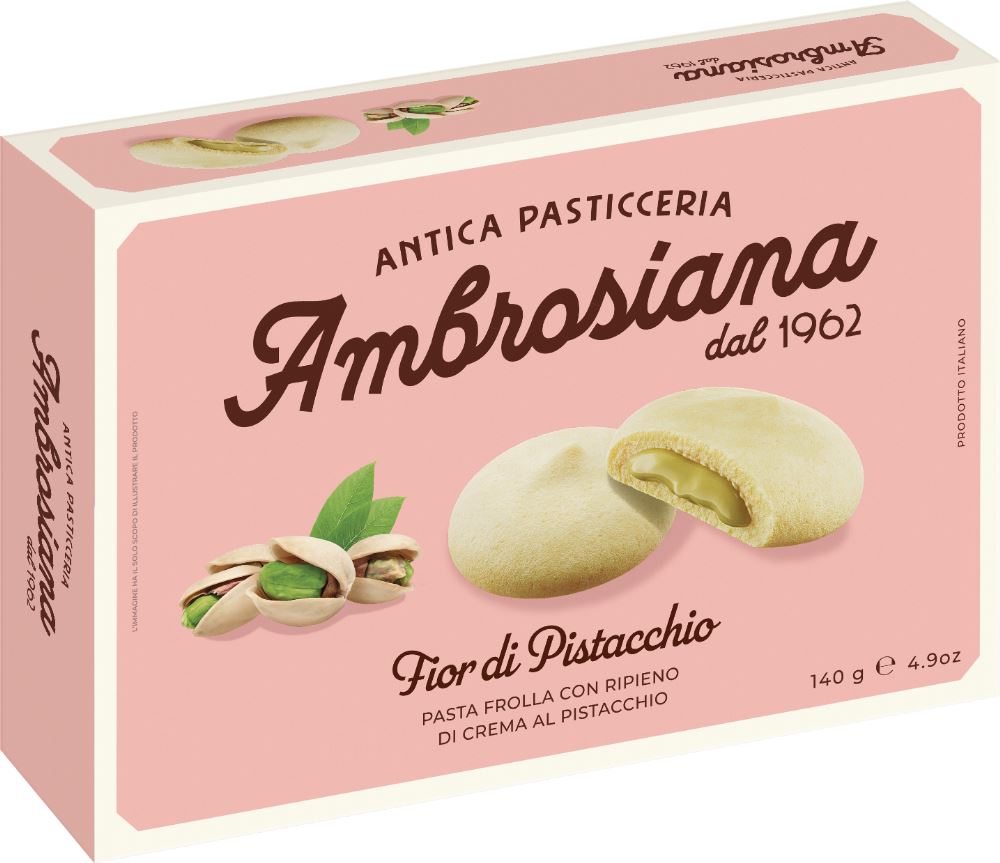 AMBROSIANA Fior di Pistacchio - Pistachio Cream 140g - 1 Case