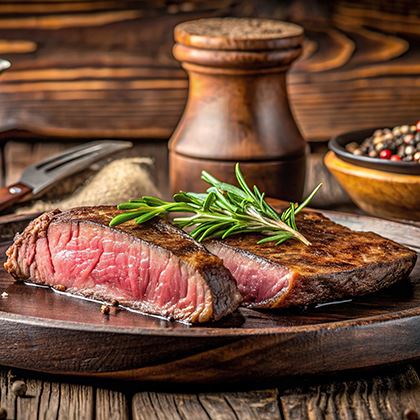 Flat Iron Beef Steak 140grm - order to be placed by 2pm Mon to Fri for next delivery day