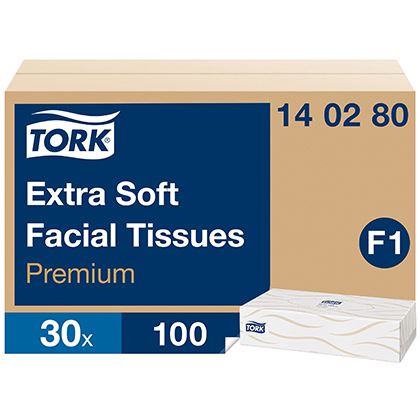 Tork Extra Soft Facial Tissues Premium