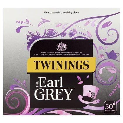Twinings Earl Grey Enveloped Tea Bags (Case of 6)
