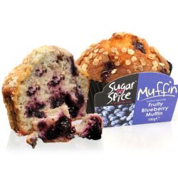 Sugar 'n' Spice Decadent Blueberry Muffin (Case of 12)