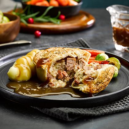 Turkey & Smoked Ham Hock Pie