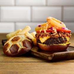 Pretzel Football Roll (Case of 60)