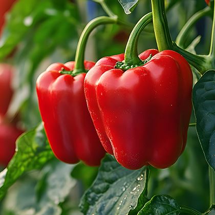 Catering Red Peppers Capsicum Ungraded (Case of 1)