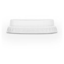 Flat PLA Lid No Hole Fits 5-7oz Cups