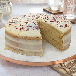 Mademoiselle Desserts Lemon & Elderflower Naked Cake