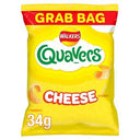 Walkers Quavers Cheese Snack Crisps 34g