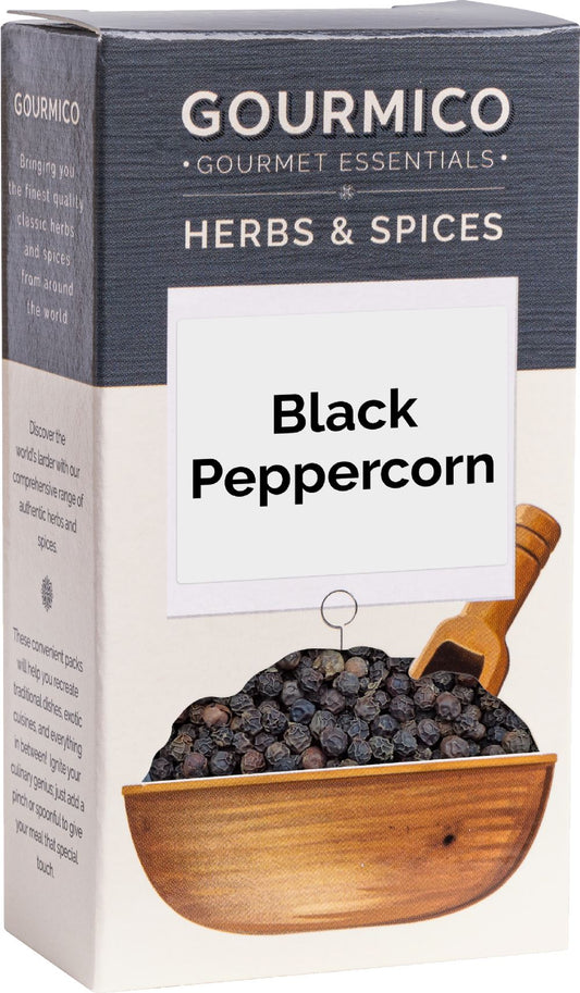 GOURMICO Black Peppercorns 30g - 1 Case