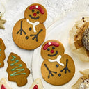 Oh So Scrummy Individually Wrapped Snowman Gingerbread (Case of 1)