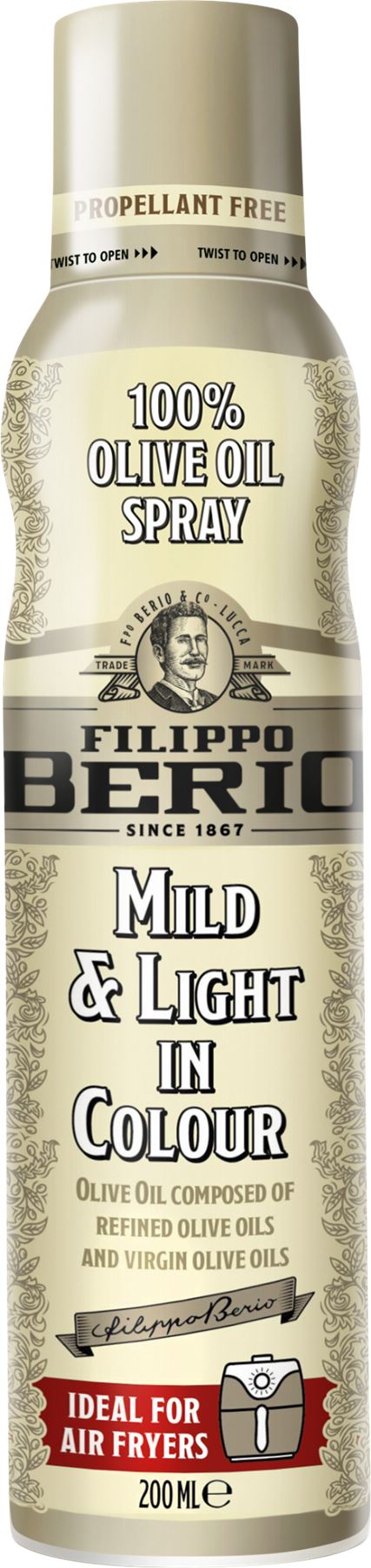 Filippo Berio Mild & Light in Colour 200ml
