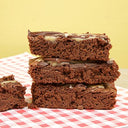 Honeybuns Vegan Chocolate & Salted Caramel Brownie Traybake (Case of 1)