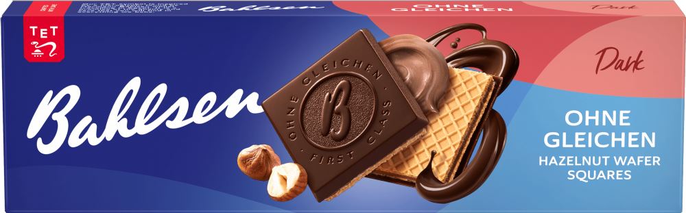 BAHLSEN Ohne Gleichen - Dark Chocolate 125g - 1 Case