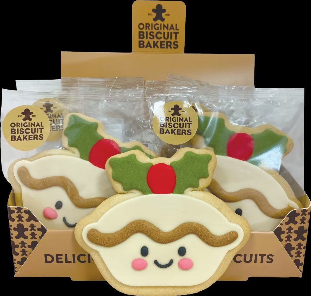 ORIGINAL BISCUIT BAKERS Mince Pie Sugar Cookie 65g