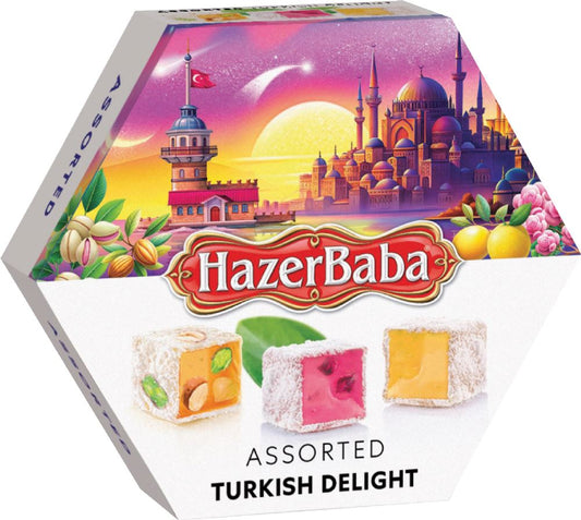 HAZER BABA Assorted Turkish Delight 250g - 1 Case