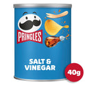 Pringles Salt & Vinegar Snacking Crisps 12 x 40g