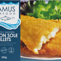 RAMUS SEAFOOD Dusted Lemon Sole Fillets 240g