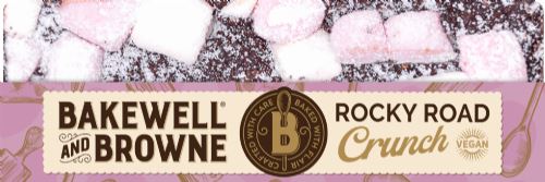 BAKEWELL AND BROWNE Rocky Road Crunch Bar 75g