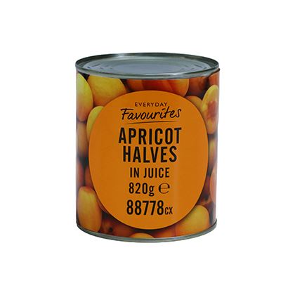 Everyday Favourites Apricot Halves in Juice