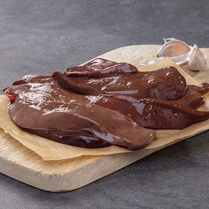 Red Tractor Lamb Liver Sliced - order to be placed by 2pm Mon to Fri for next delivery day (Case of 1)