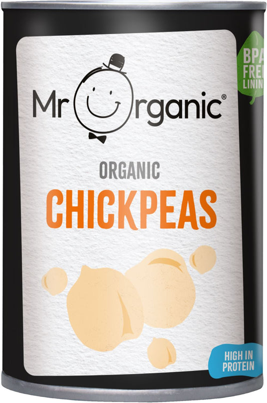 MR ORGANIC Organic Chickpeas 400g - 1 Case