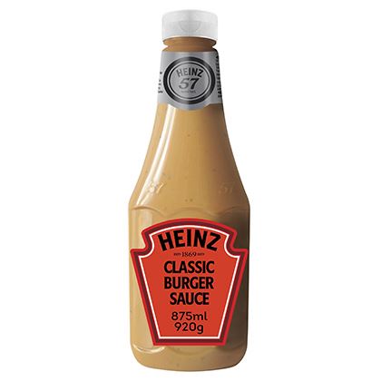Heinz Classic Burger Sauce 875ml
