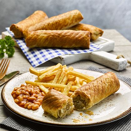 Everyday Favourites 7" Sausage Roll Unbaked
