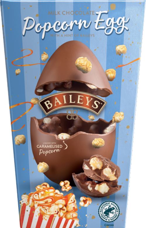 BAILEYS Milk Chocolate Popcorn Egg 230g