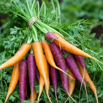 Carrots Purple Heritage (Case of 1)