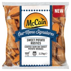 McCain Menu Signatures Sweet Potato Rustics Wedges