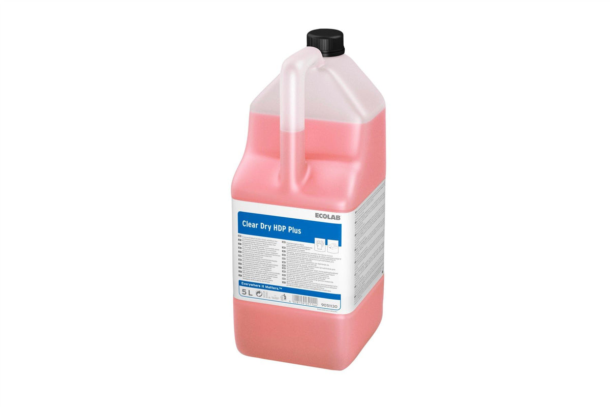 Ecolab Clear Dry HD Rinse Aid for Hard Water (Case of 2)