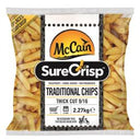 McCain Surecrisp Traditional Thick 9/16" Chips (Case of 4)