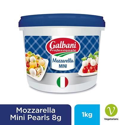 Mozzarella 8g Mini Pearls (Case of 4)