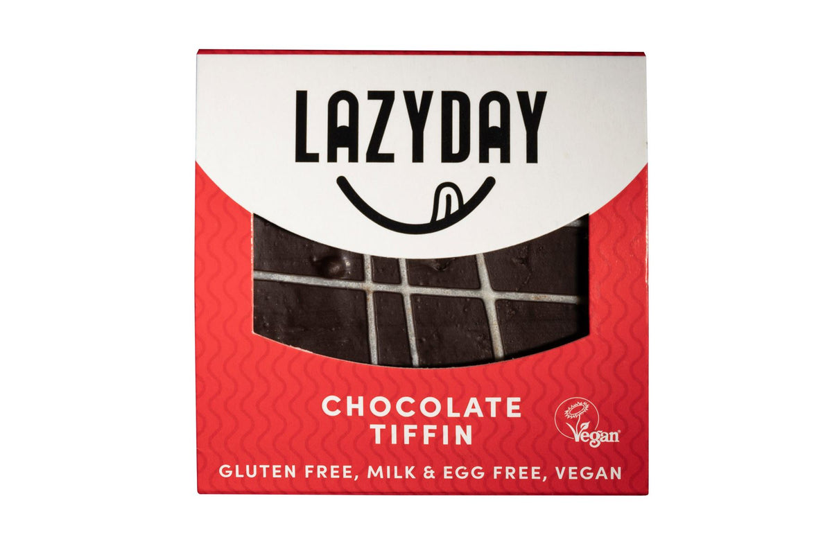Lazy Day Foods Gluten Free & Vegan Chocolate Tiffin 50g (Case of 12)