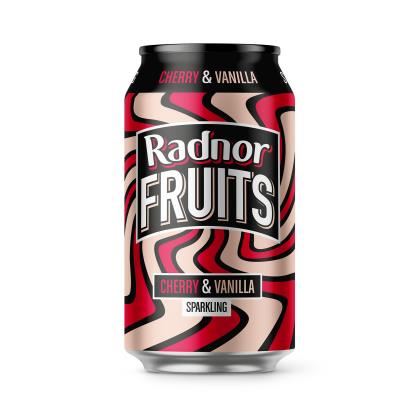 Radnor Fruits Sparkling Cherry and Vanilla Can (Case of 24)