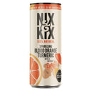 Nix & Kix Blood Orange & Turmeric 250ml can (Case of 12)
