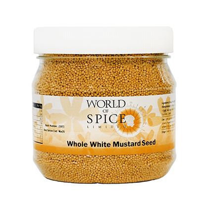 World Of Spice White Mustard Seeds