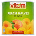 Caterers Pride Peach Halves in Light Syrup 6 x 2600g