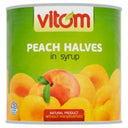 Caterers Pride Peach Halves in Light Syrup 6 x 2600g (Case of 6)