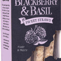 WEST COUNTRY LEGENDS Blackberry & Basil Sweet Straws 100g