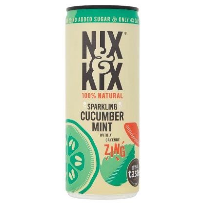 Nix & Kix Cucumber & Mint Can (Case of 24)