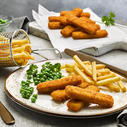 Everyday Favourites Breaded MSC Minced Cod Fish Fingers