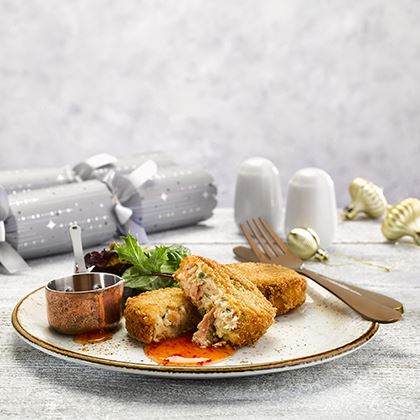 Larry's Gluten Free MSC Salmon & Smoked Salmon Fishcake