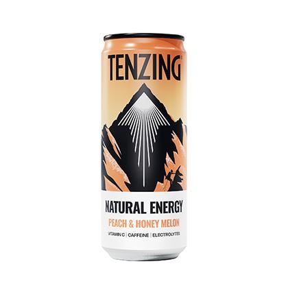 Tenzing Peach and Honey Melon Can (Case of 12)