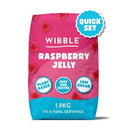 Wibble Raspberry Low Sugar & Vegan Flavour Jelly Crystals